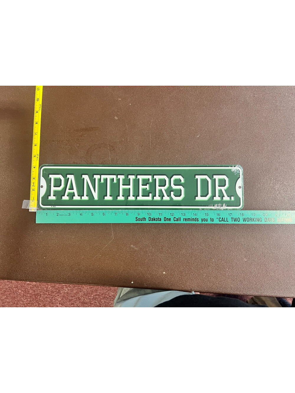 Panthers Dr 4x18 Aluminum Metal Street Sign Unbranded Sports Fan Decor